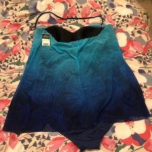 NWT - Ralph Lauren Ombré Flyaway One Piece